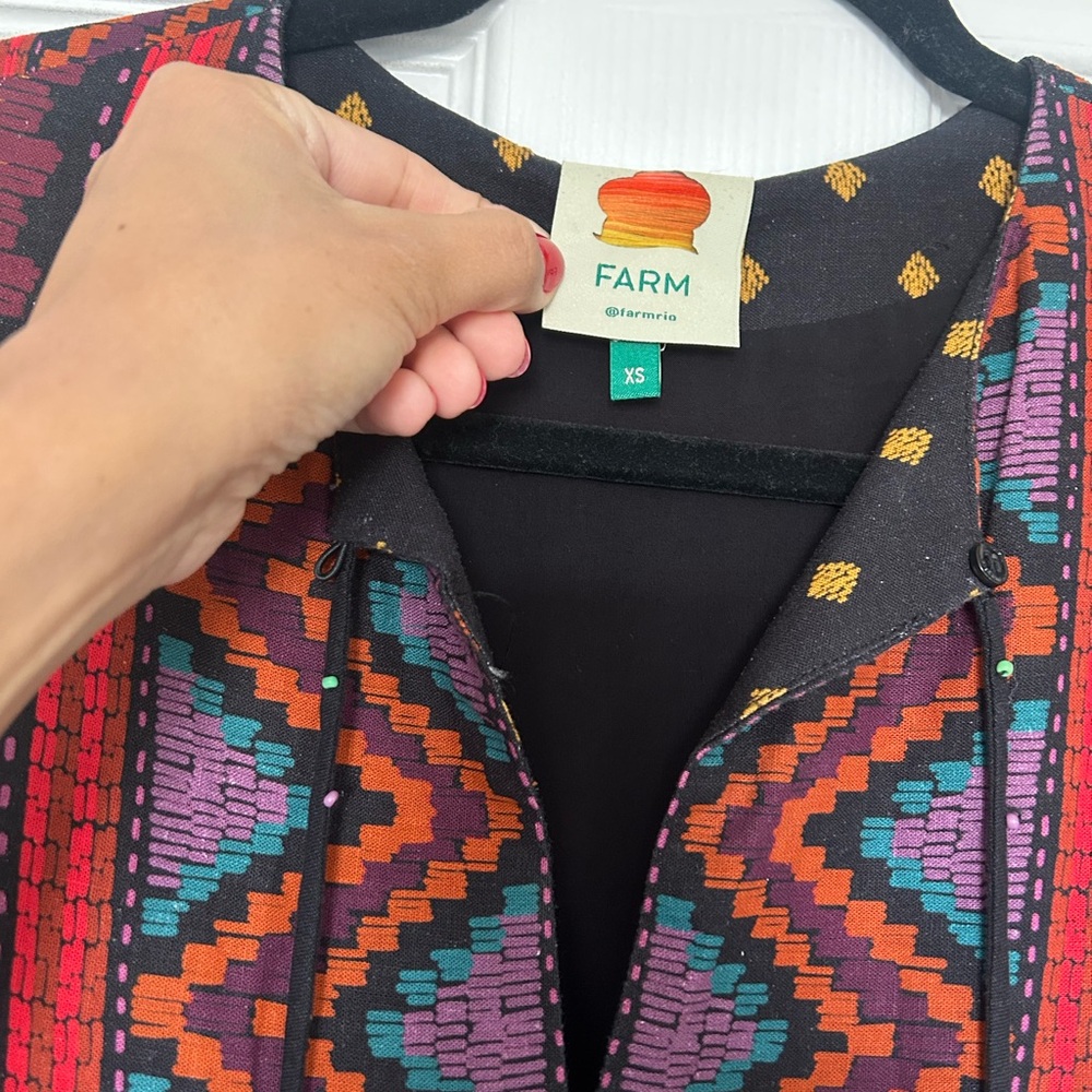 Multicolor FARM Rio Maxi Dress - Picture 6 of 8